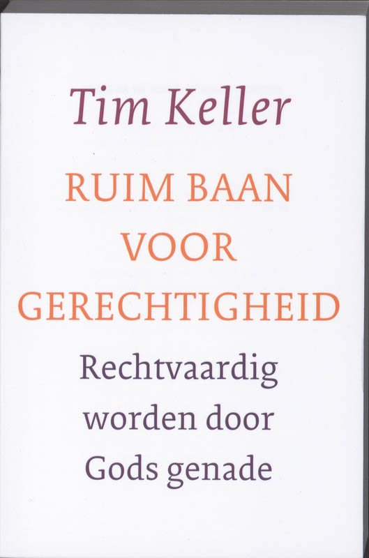 Productafbeelding: voorkant van Ruim baan voor gerechtigheid