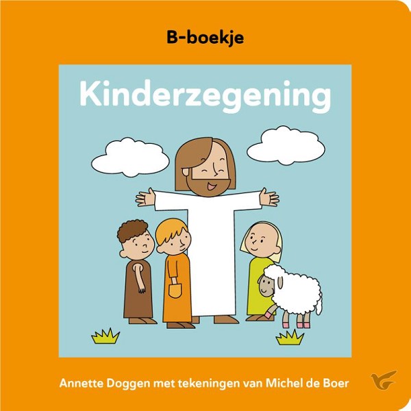 Productafbeelding: voorkant van Kinderzegening B-boekje midprice 14x14cm