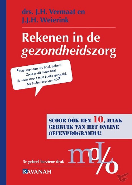 Productafbeelding: voorkant van Rekenen in de gezondheidszorg