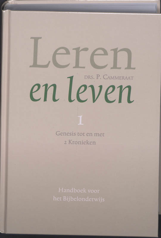 Productafbeelding: voorkant van Leren en leven 1 Genesis tot en met 2 Kronieken