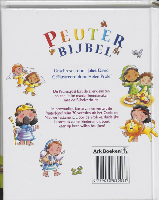 Productafbeelding: achterkant van Peuterbijbel