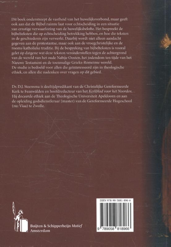 Productafbeelding: achterkant van Echtscheiding