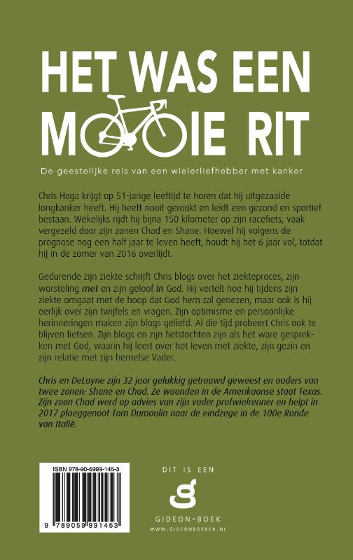 Productafbeelding: achterkant van Het was een mooie rit