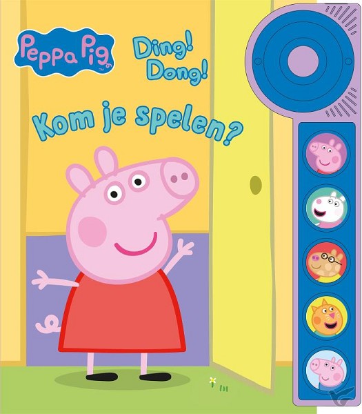Productafbeelding: voorkant van Ding! dong! kom je spelen?