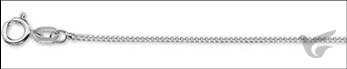 Productafbeelding: voorkant van 925 Zilver Gourmet ketting 60cm