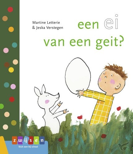 Productafbeelding: voorkant van een ei van een geit?