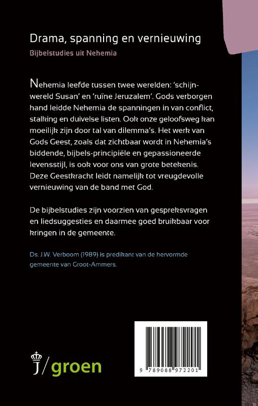 Productafbeelding: achterkant van Drama, spanning en vernieuwing