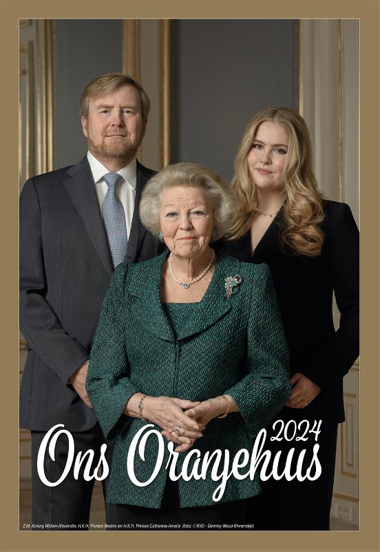 Productafbeelding: voorkant van Ons Oranjehuis 2024