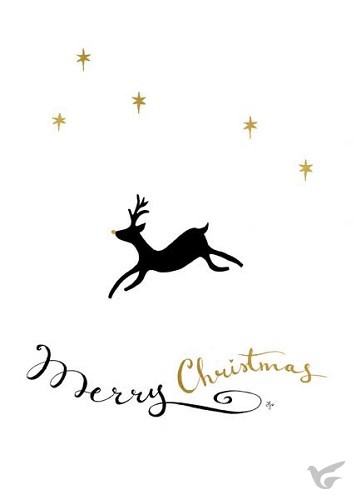 Productafbeelding: voorkant van Kaart merry christmas