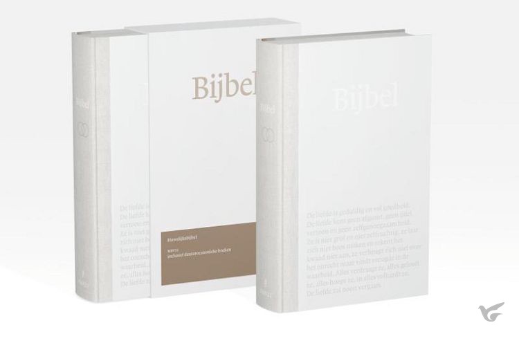 Productafbeelding: voorkant van Bijbel NBV21 Huwelijksbijbel met DC