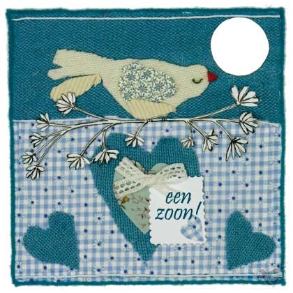 Productafbeelding: voorkant van Ek + envelop een zoon