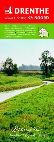Productafbeelding: voorkant van Fietskaart drenthe noord