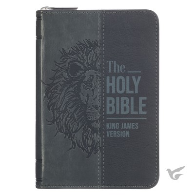 Productafbeelding: voorkant van KJV Bible Mini Pocket Faux Leather, Blac