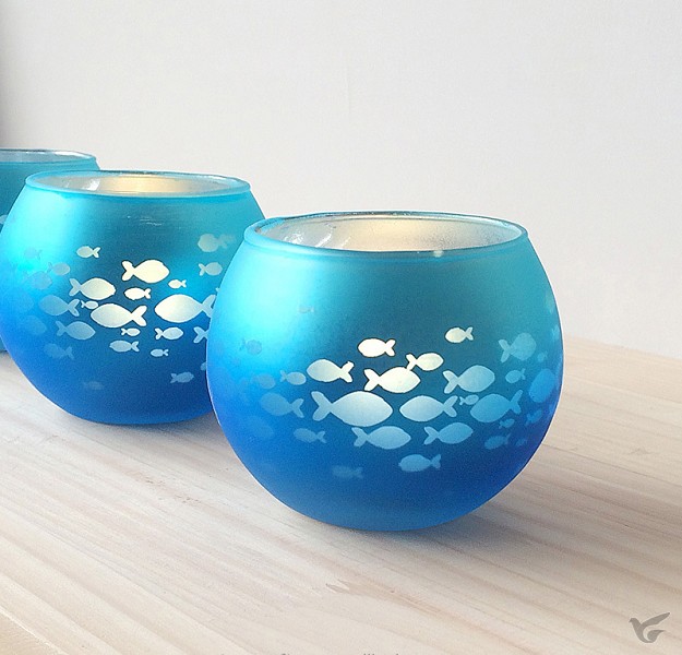 Productafbeelding: voorkant van Ichtus fishes glass