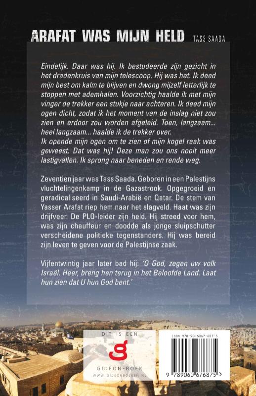Productafbeelding: achterkant van Arafat was mijn held