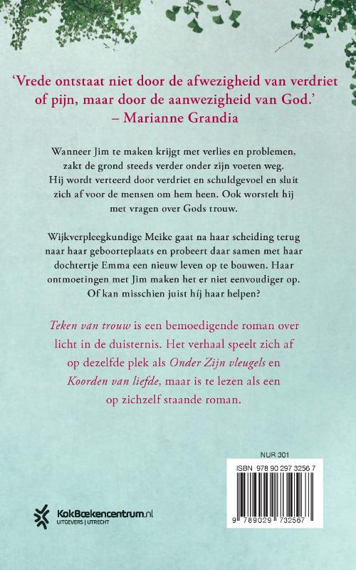 Productafbeelding: achterkant van Teken van trouw