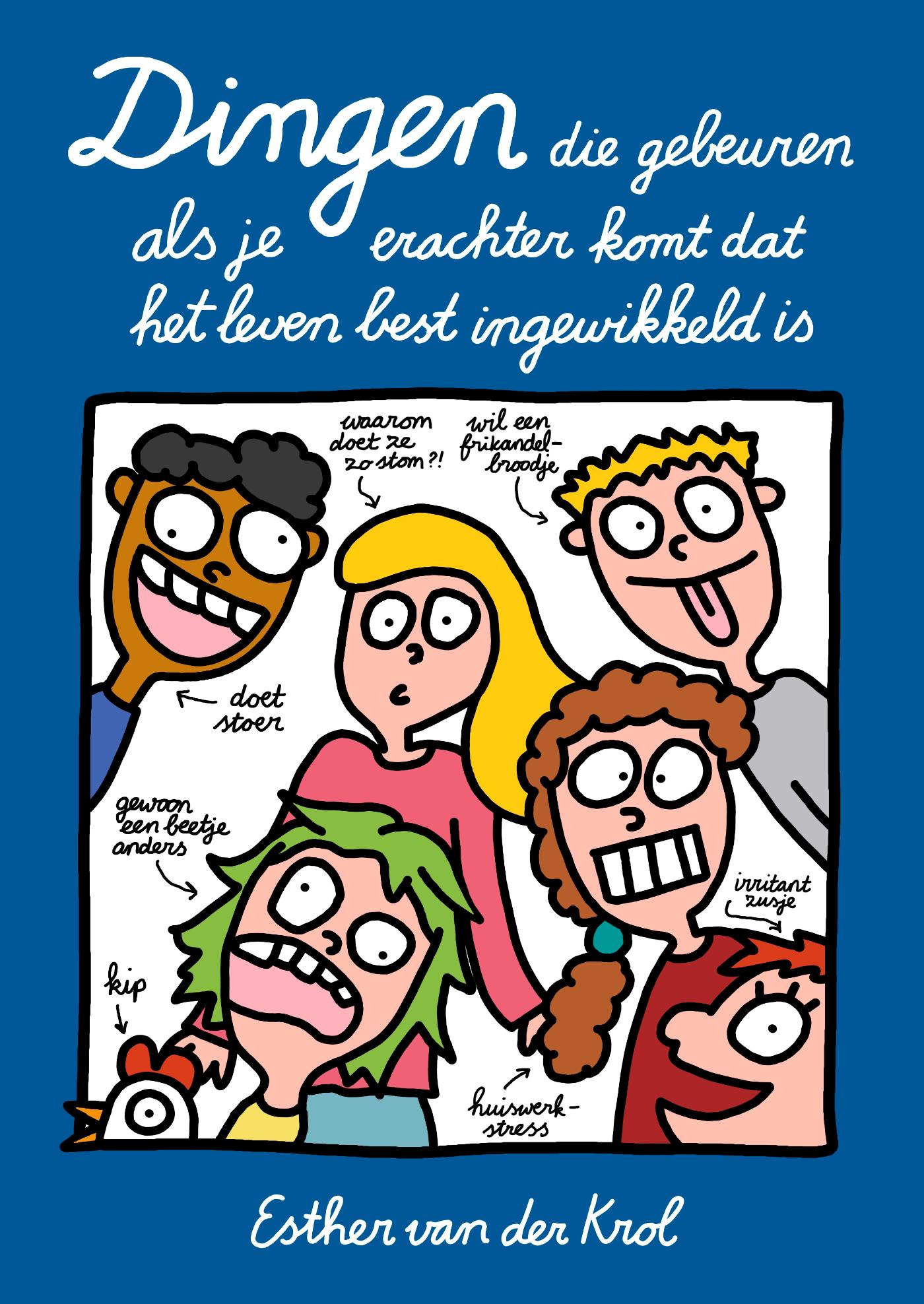 Productafbeelding: voorkant van Dingen die gebeuren als je erachter komt dat het leven best ingewikkeld is