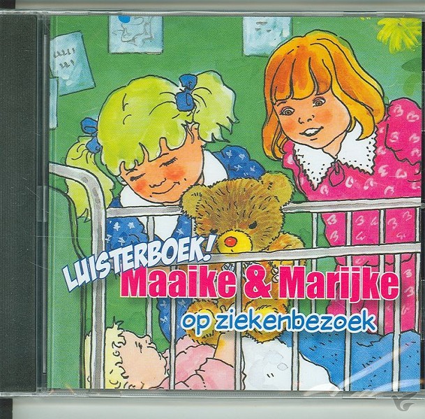 Productafbeelding: voorkant van Maaike en m. op ziekenbezoek LUISTERBOEK
