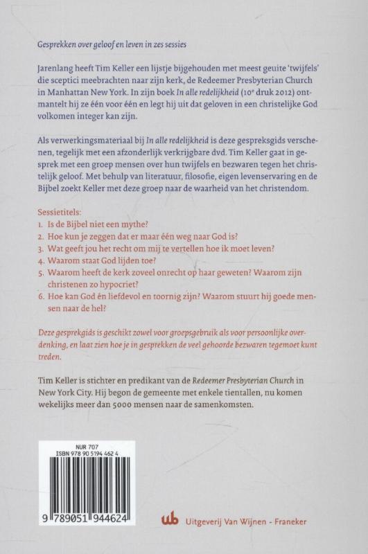 Productafbeelding: achterkant van In alle redelijkheid