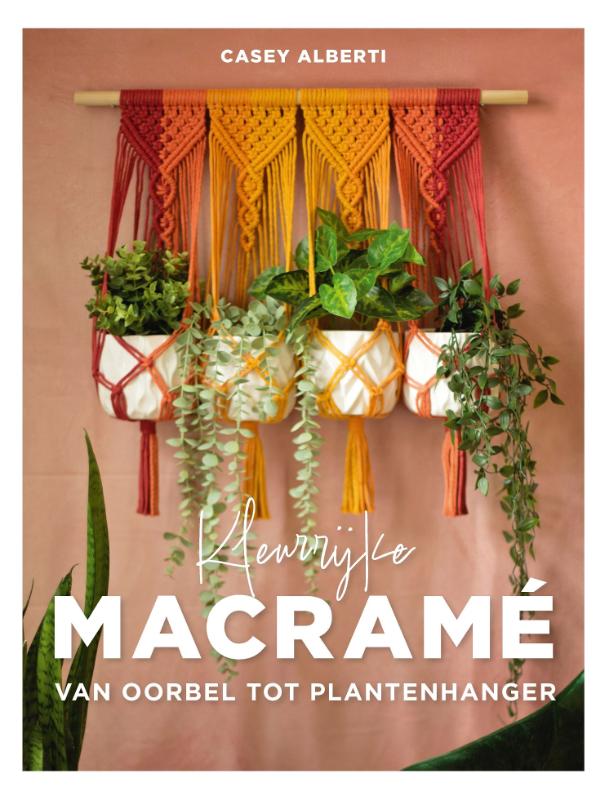 Productafbeelding: voorkant van Kleurrijke macramé