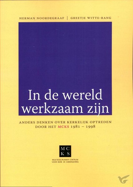 Productafbeelding: voorkant van In de wereld werkzaam zijn