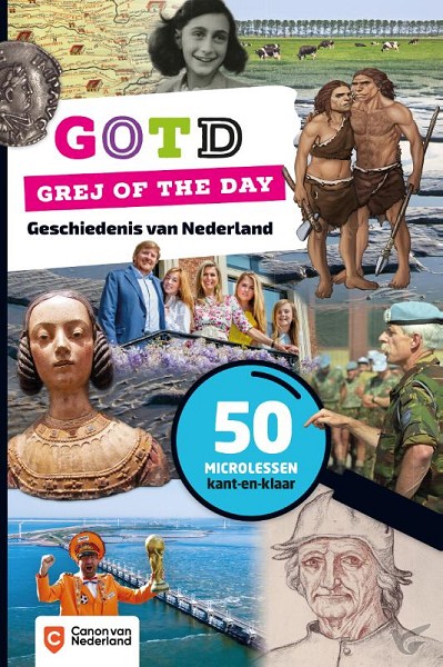 Productafbeelding: voorkant van Grej of the day - Geschiedenis van Neder