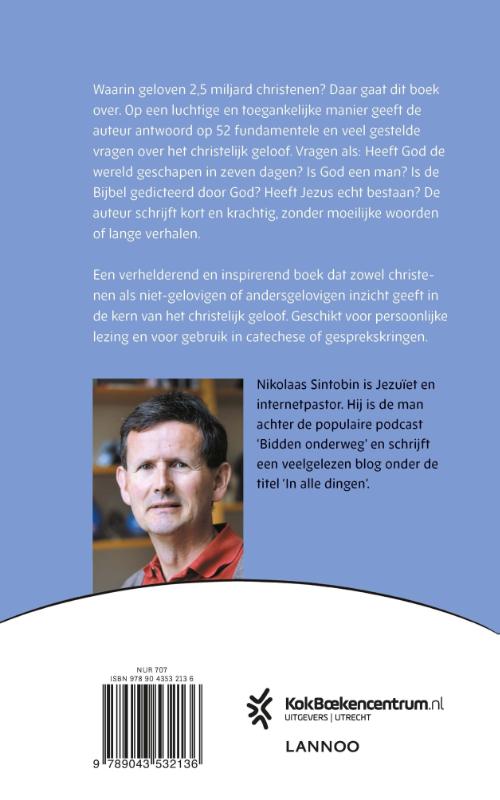 Productafbeelding: achterkant van Wat deed God voor Hij de wereld schiep?