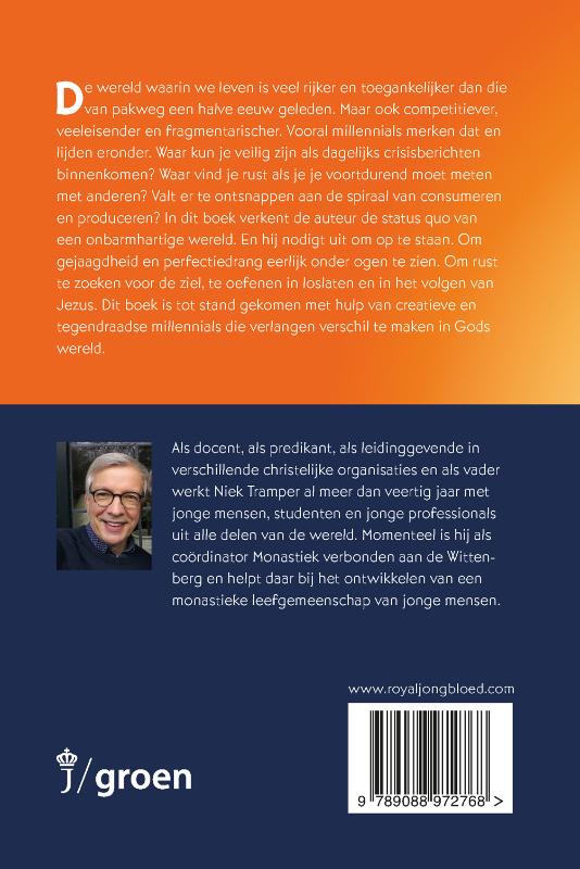 Productafbeelding: achterkant van Onrustig is ons hart