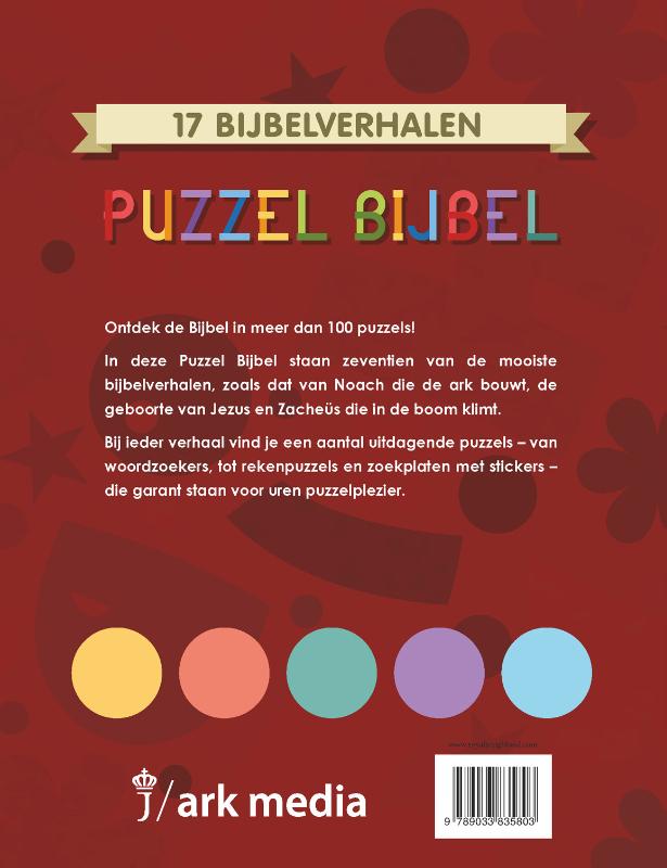 Productafbeelding: achterkant van Puzzelbijbel