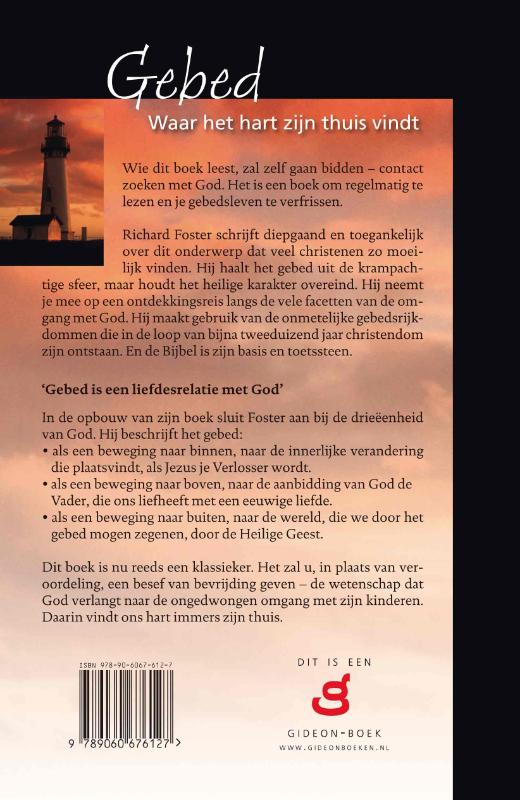 Productafbeelding: achterkant van Gebed