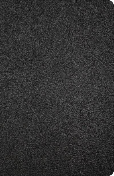 Productafbeelding: voorkant van KJV Thinline Bible-Black Genuine Leather