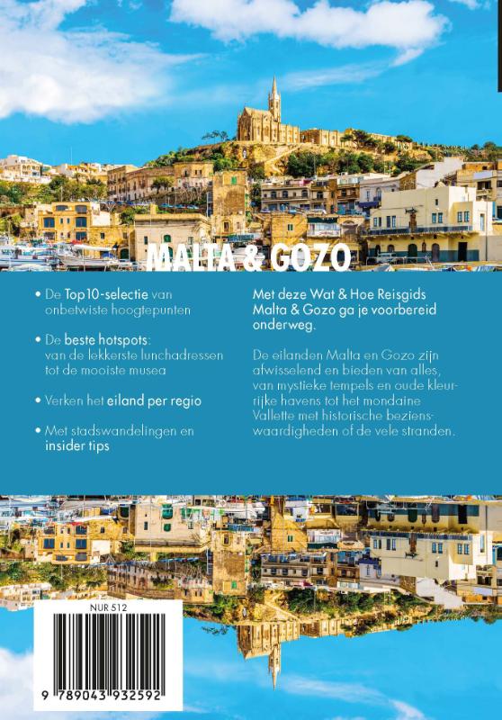 Productafbeelding: achterkant van Malta & Gozo