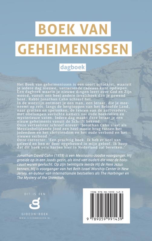 Productafbeelding: achterkant van Boek van geheimenissen