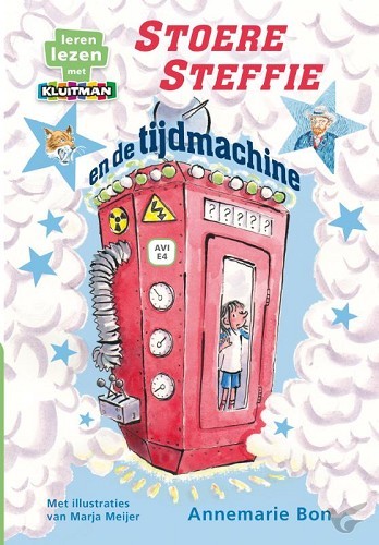 Productafbeelding: voorkant van Stoere steffie en de tijdmachine