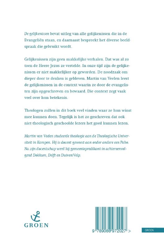 Productafbeelding: achterkant van De gelijkenissen