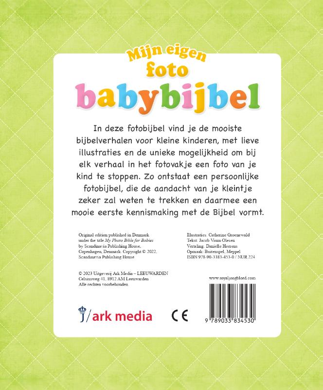 Productafbeelding: achterkant van Mijn eigen foto babybijbel