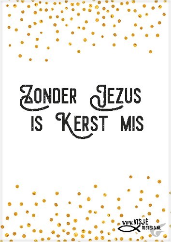 Productafbeelding: voorkant van Zonder Jezus is kerst mis
