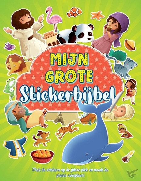 Productafbeelding: voorkant van Mijn grote stickerbijbel