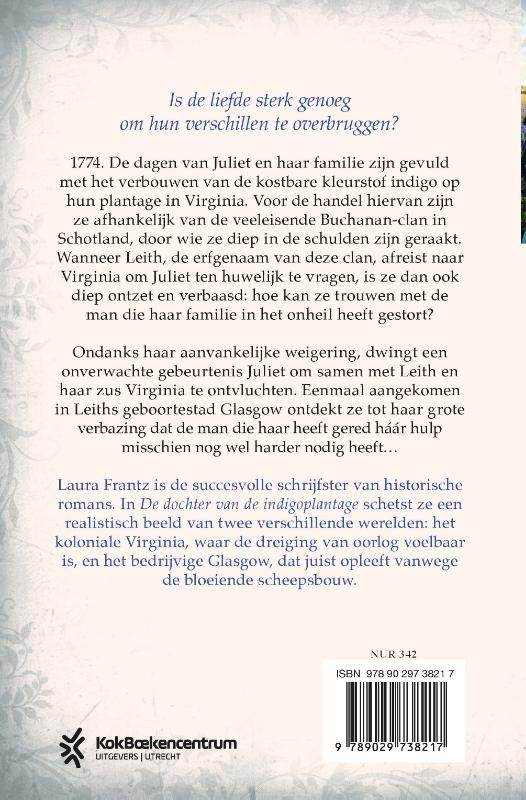 Productafbeelding: achterkant van De dochter van de indigoplantage