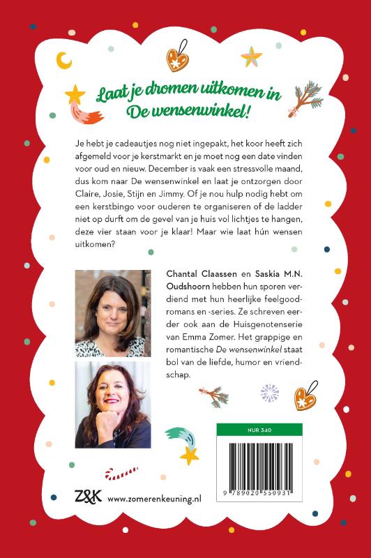 Productafbeelding: achterkant van De wensenwinkel