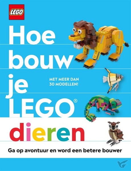 Productafbeelding: voorkant van Hoe bouw je lego dieren?