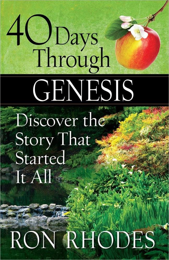 Productafbeelding: voorkant van 40 Days Through Genesis