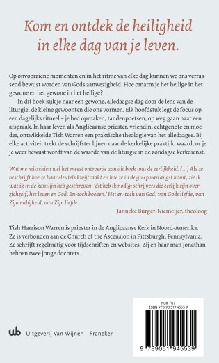 Productafbeelding: achterkant van Liturgie van het alledaagse