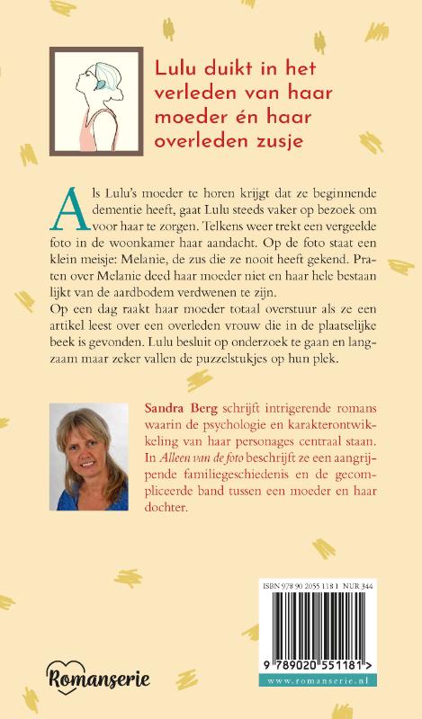 Productafbeelding: achterkant van Alleen van de foto