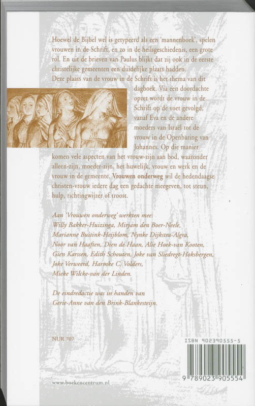 Productafbeelding: achterkant van Vrouwen onderweg