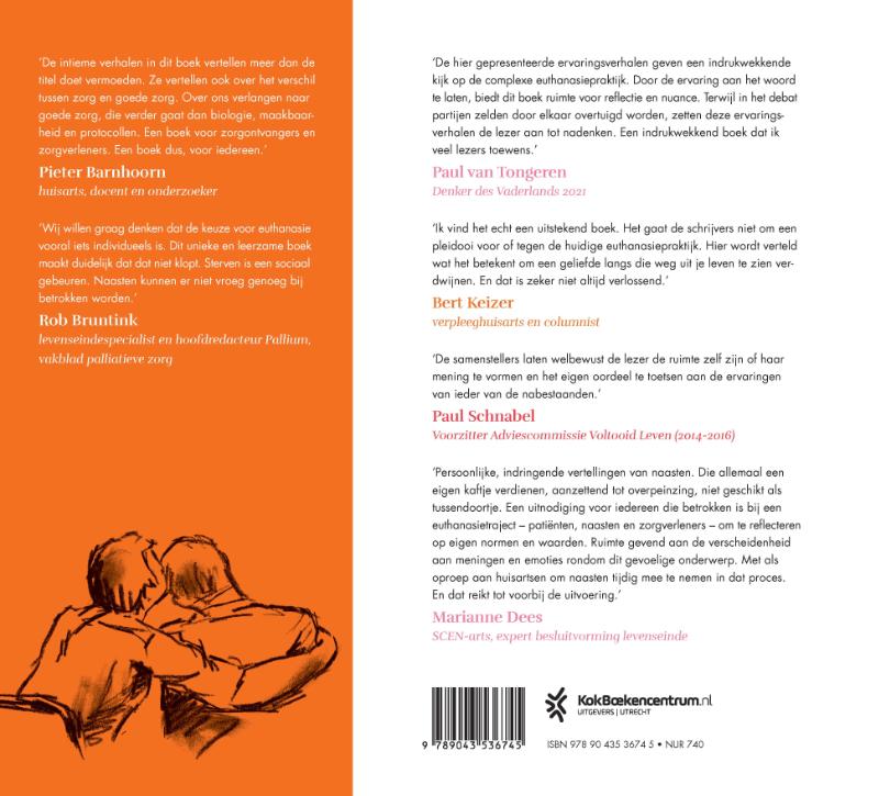 Productafbeelding: achterkant van Leven met euthanasie
