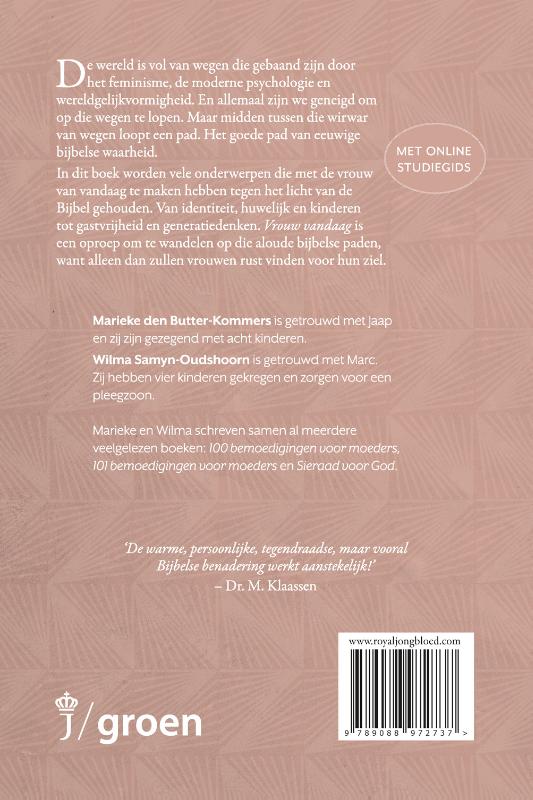 Productafbeelding: achterkant van Vrouw vandaag