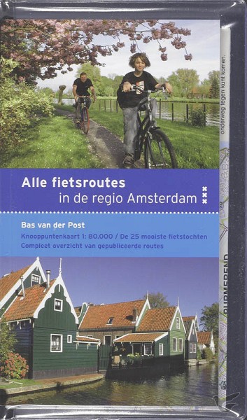 Productafbeelding: voorkant van Alle fietsroutes regio Amsterdam