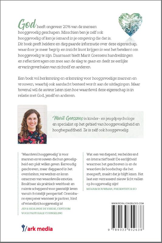 Productafbeelding: achterkant van Waardevol hooggevoelig