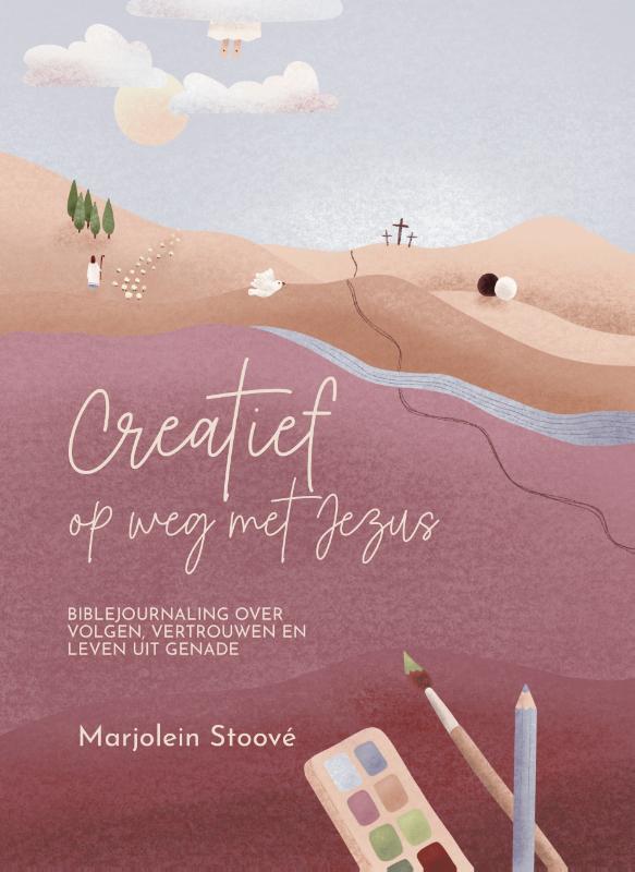 Productafbeelding: voorkant van Creatief op weg met Jezus
